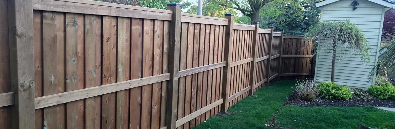 Residential Wood  Fence Waterloo