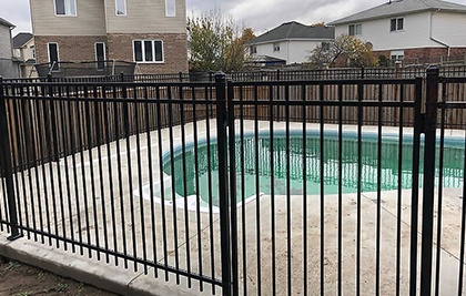 Ontario Ornamental Fence Installation by Star Fencing Inc. - Fencing around Swimming Pools