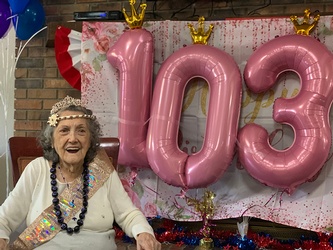 103 year old birthday