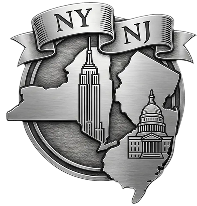 Offices in New York and New Jersey
