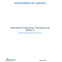 Commercial Truck Driver Training Course
(Class 1)