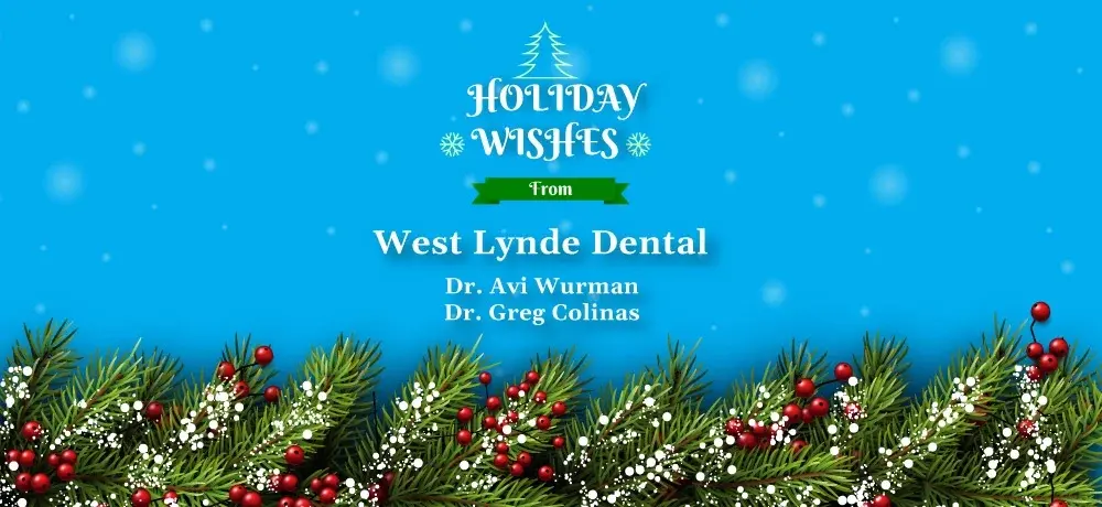 Sending you heartfelt season's greetings filled with joy and smiles from everyone at West Lynde Dental