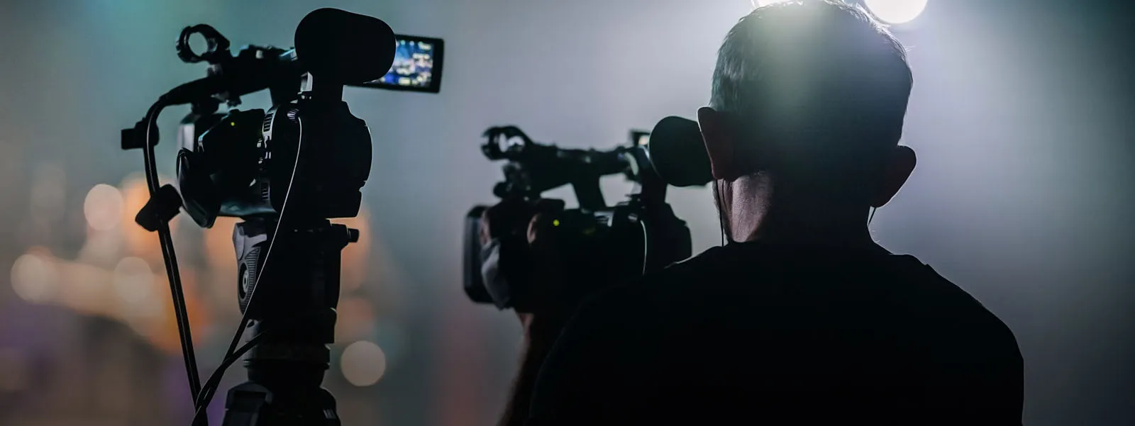Video production services in Austin studio setup