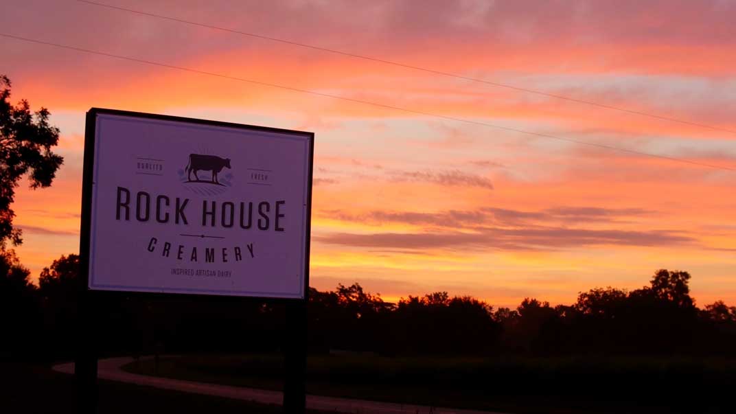The Farmview Market advertising campaign included footage from Rock House Creamery.