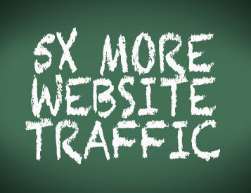 Content Marketing can result in 5X more traffic to your website.