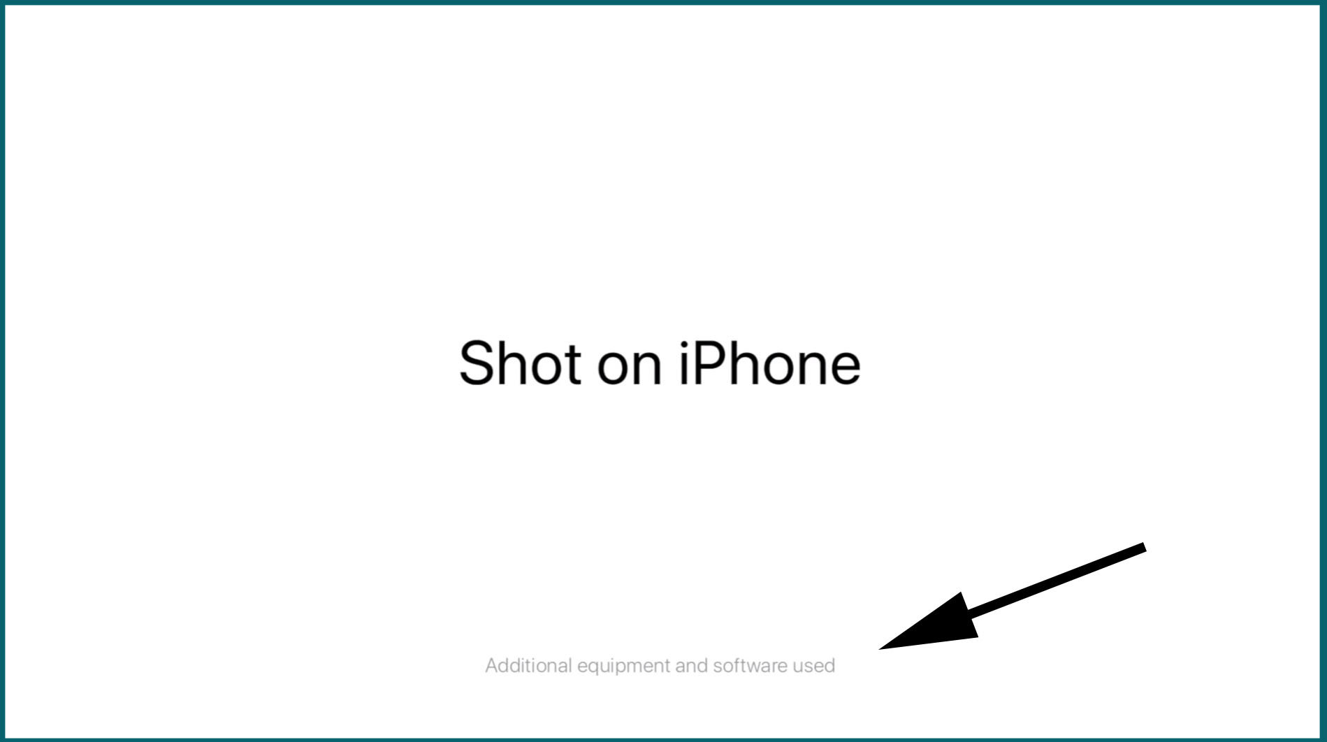 If you remember those TV commercials about using iPhones to shoot movies, you should check out the fine print.