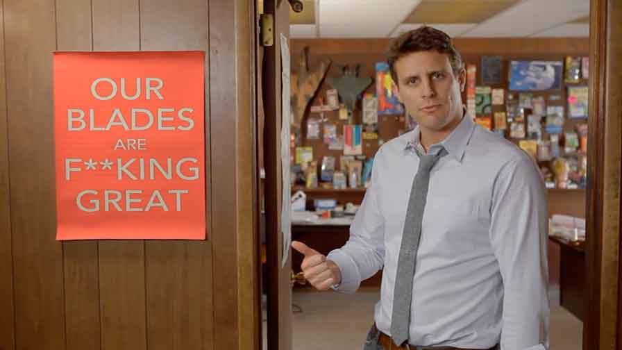 Dollar Shave Club used humor to capture the personality of their brand.