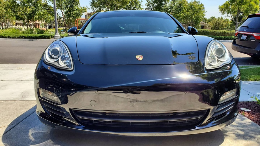 Front View of Porsche 911 Sports Car Installed with Paint Protection Film by Car Passion Detailing