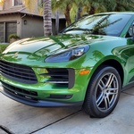 Front View of Porsche Macan after ceramic coating done by Car Passion Detailing