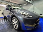 Right View of Tesla After Installing Paint Protection Film by Car Passion Detailing