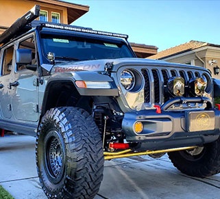 Ceramic Coating done for Off-roading Jeep by Car Passion Detailing