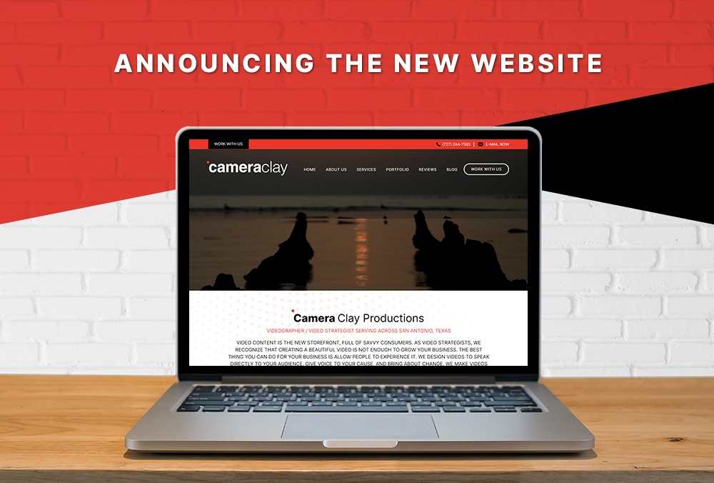 Announcing The New Website - Camera Clay Productions