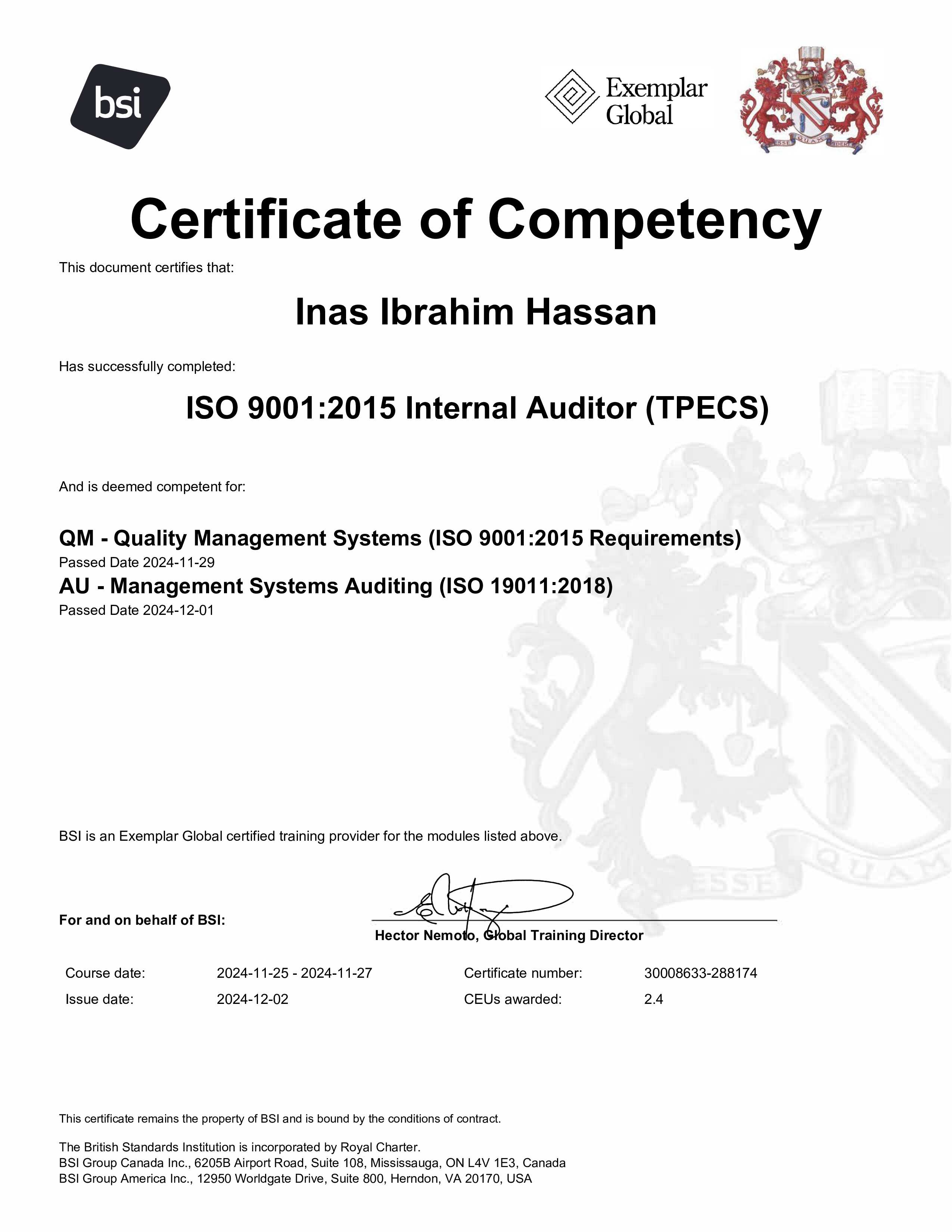ISO 9001:2015 Certified