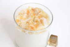 Citrine Clean Crystal Candle - Full Moon