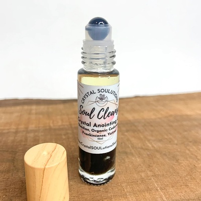 Soul Cleanse Obsidian Anointing Oil