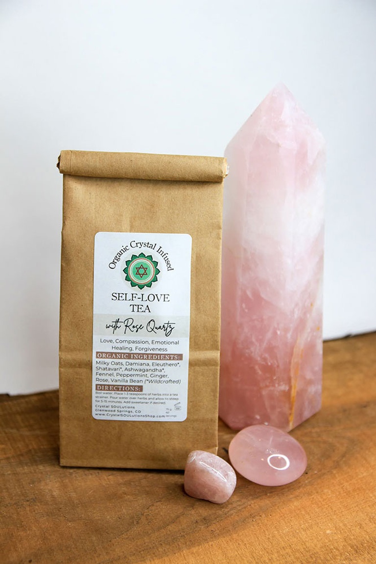 Self-Love Tea - Organic Crystal Infused