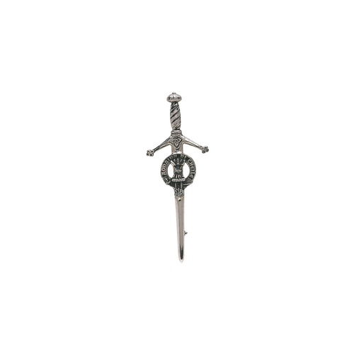 Pewter Kilt Pin with Clan Crest