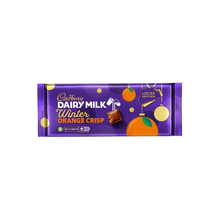 Cadbury Dairy Milk Winter Orange Crisp