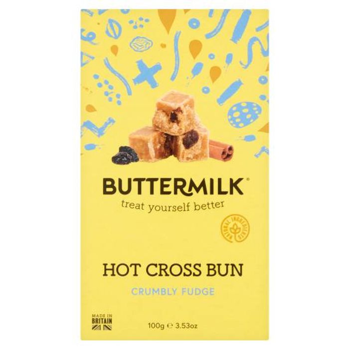 Buttermilk Hot Cross Bun Fudge