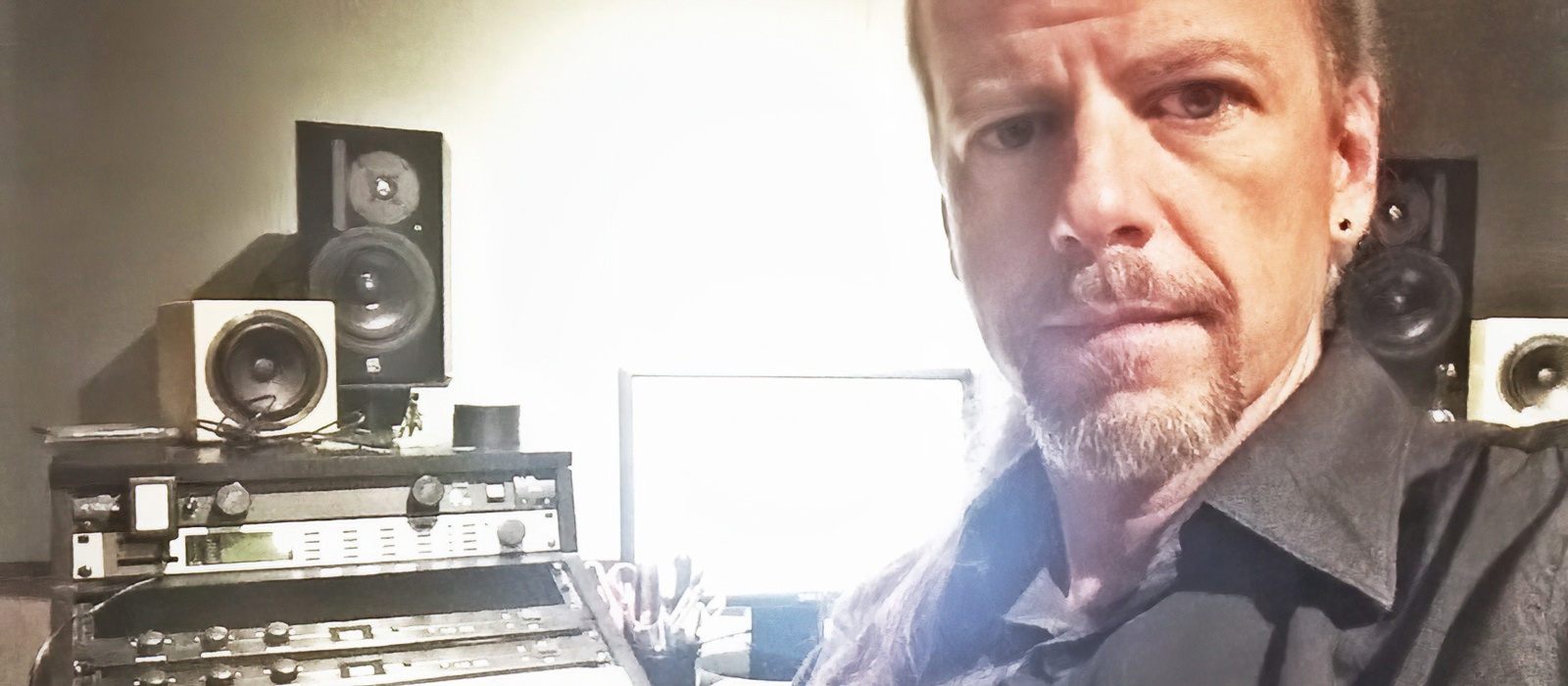 audio editing at Etown studio