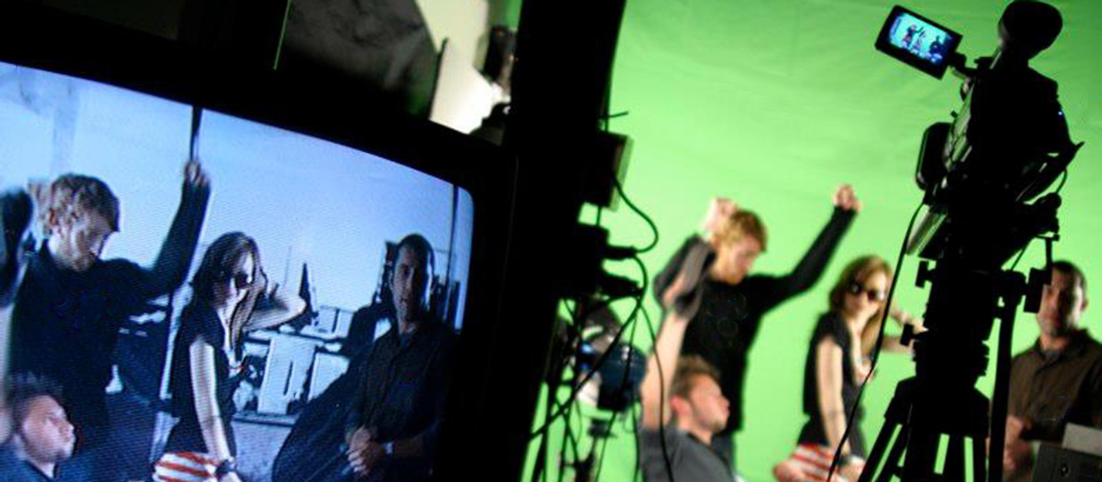 green screen production video shoot