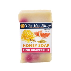 Honey Soap - Pink Grapefruit And Orange 100gr
