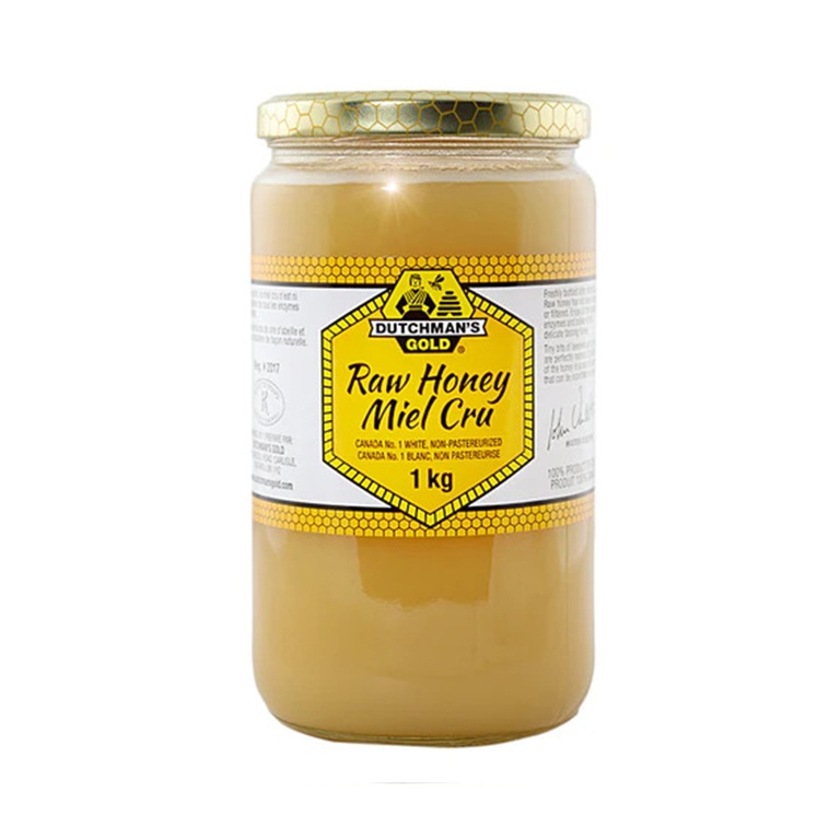 Raw Honey 1kg Glass Jar