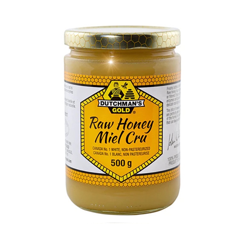 Raw Honey 500g Glass Jar