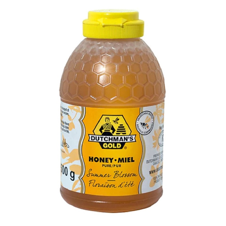 Summer Blossom Honey 500g Squeezable Container Dutchman's Gold