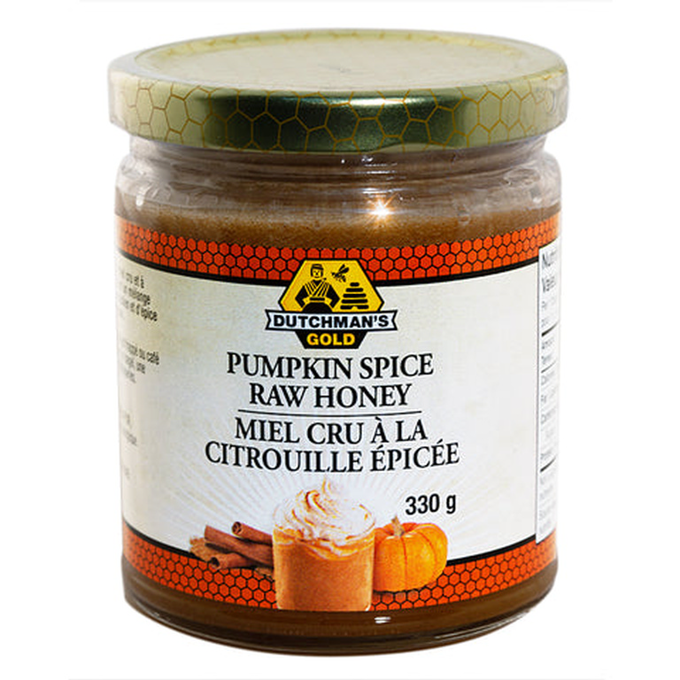 Pumpkin Spice Raw Honey Blend 330gr Dutchman's Gold