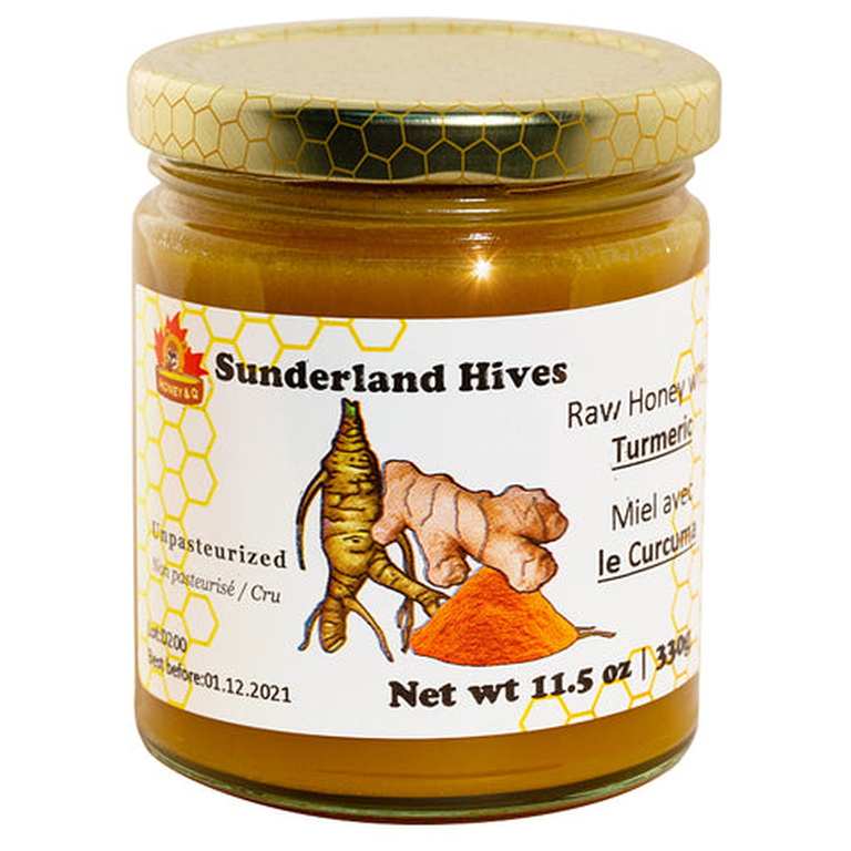 Turmeric Raw Honey Blend 330gr Sunderland