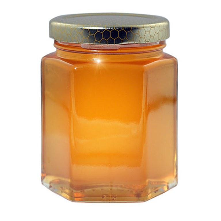 Gift Honey 250 Gr Hexagonal Jar