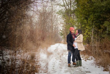 Professional portrait photography for soon to be parents by Flores Photography
