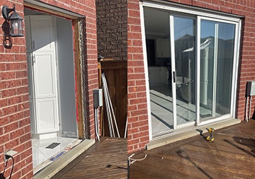 Patio Glass Door Installation Services will improve the functionality and beauty of your outdoor living space