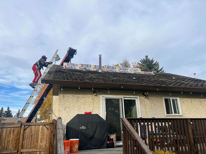 Shingle Rooftop Delivery