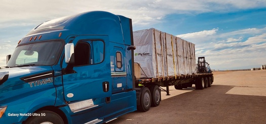 As a leading trucking company in Edmonton, we specialize in delivering building supplies, piping, box orders, and more.