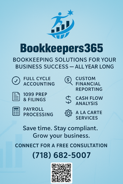Bookkeeping Services Queen