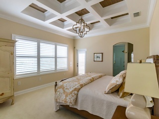 Custom Home Designed Luxurious Comfortable Bedroom by Newberry