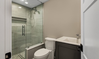 Premium Bathroom Renovation completed by Newberry