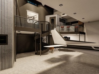 Hangar Home with Premium Interior Design by Newberry