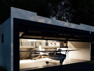 Luxurious Hangar Home Design by Newberry