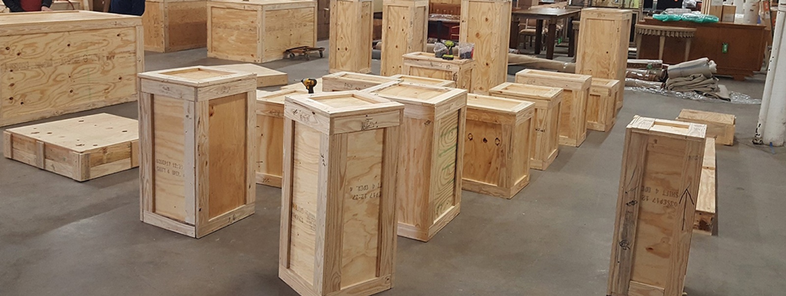 Dallas Custom Wooden Crates Packaging & Shipping Services