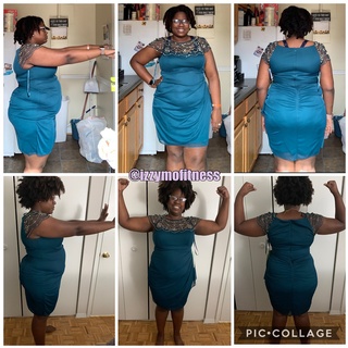 IzzyMo Fitness and Nutrition' Female Client's Weight Loss Transformation Journey