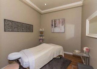 The Soothing Relief Massage Clinic's massage area with a lovely and calm atmosphere