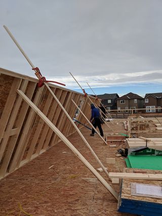 Residential property building with top-quality framing by Harbottle Homes