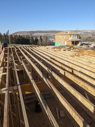 Superior framing to build a custom home by Harbottle Homes