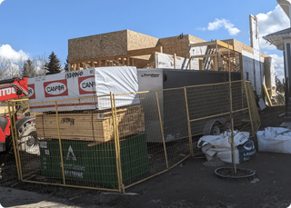 Residential Framing done in Calgary by Harbottle Homes