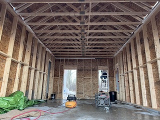 Sturdy and durable construction framing done for homes by Parkhurst General Contracting
