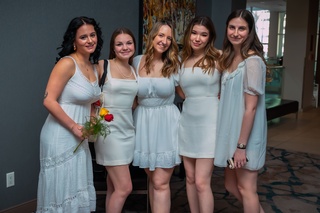 Girls posing at an event captured by Guava Productions in Edmonton