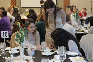 Members at an event - Quality Video Production Services in Edmonton